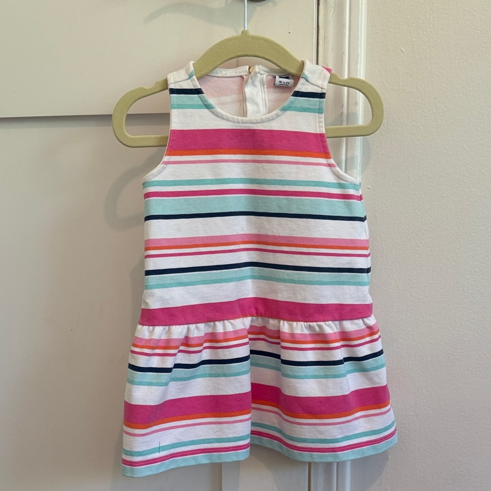 Janie and Jack Multicolor Striped Dress